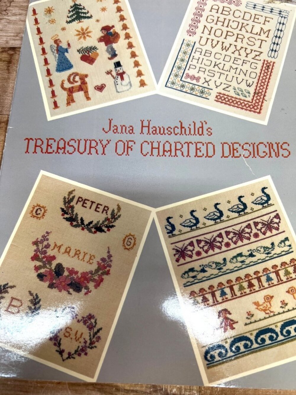 Jana Hauschilds Treasury Of Charted Designs Cross-Stitch Book 88 Original Design
